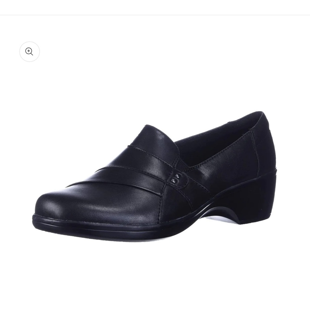 NIB Clark’s May Marigold Wm Sz 8m Black Loafer